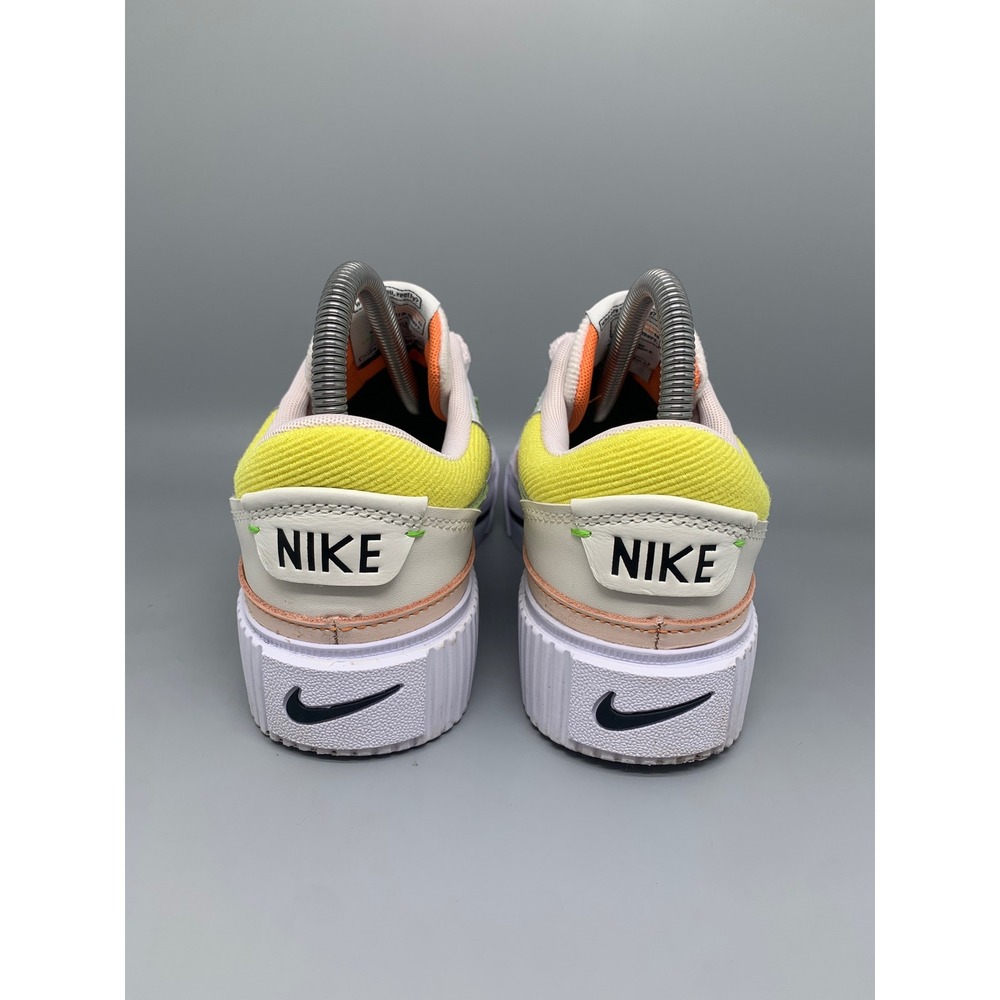 Nike Court Legacy Lift White Green Pink Shoes FD0872-100 Womens Sz 7.5 - Picture 3 of 10